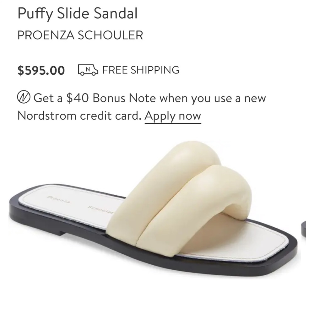 Proenza Schouler Puffy Slide Sandal